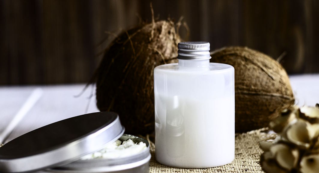applying coconut oil